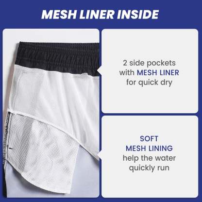 5.5 Inch Inseam Stretch Solid Black Swim Trunks-VibeCloset