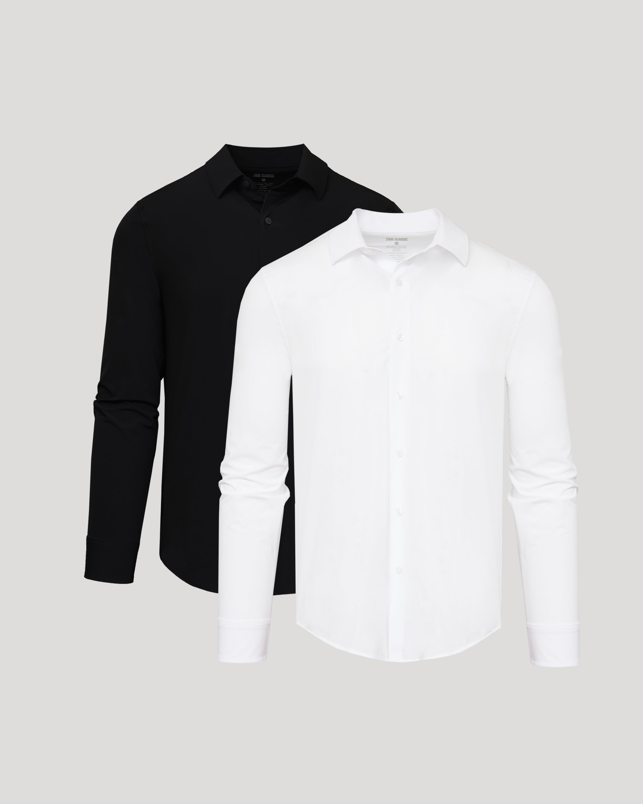 Performance Lightweight Dress Shirt 2-Pack-VibeCloset
