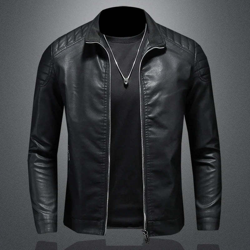 The Recon Renegade Leather Jacket-VibeCloset