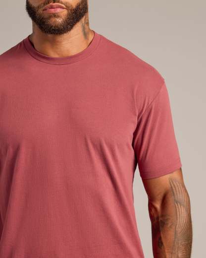 Rustic Apple Short Sleeve Crew Neck Tee-VibeCloset