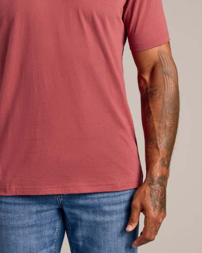 Rustic Apple Short Sleeve Crew Neck Tee-VibeCloset