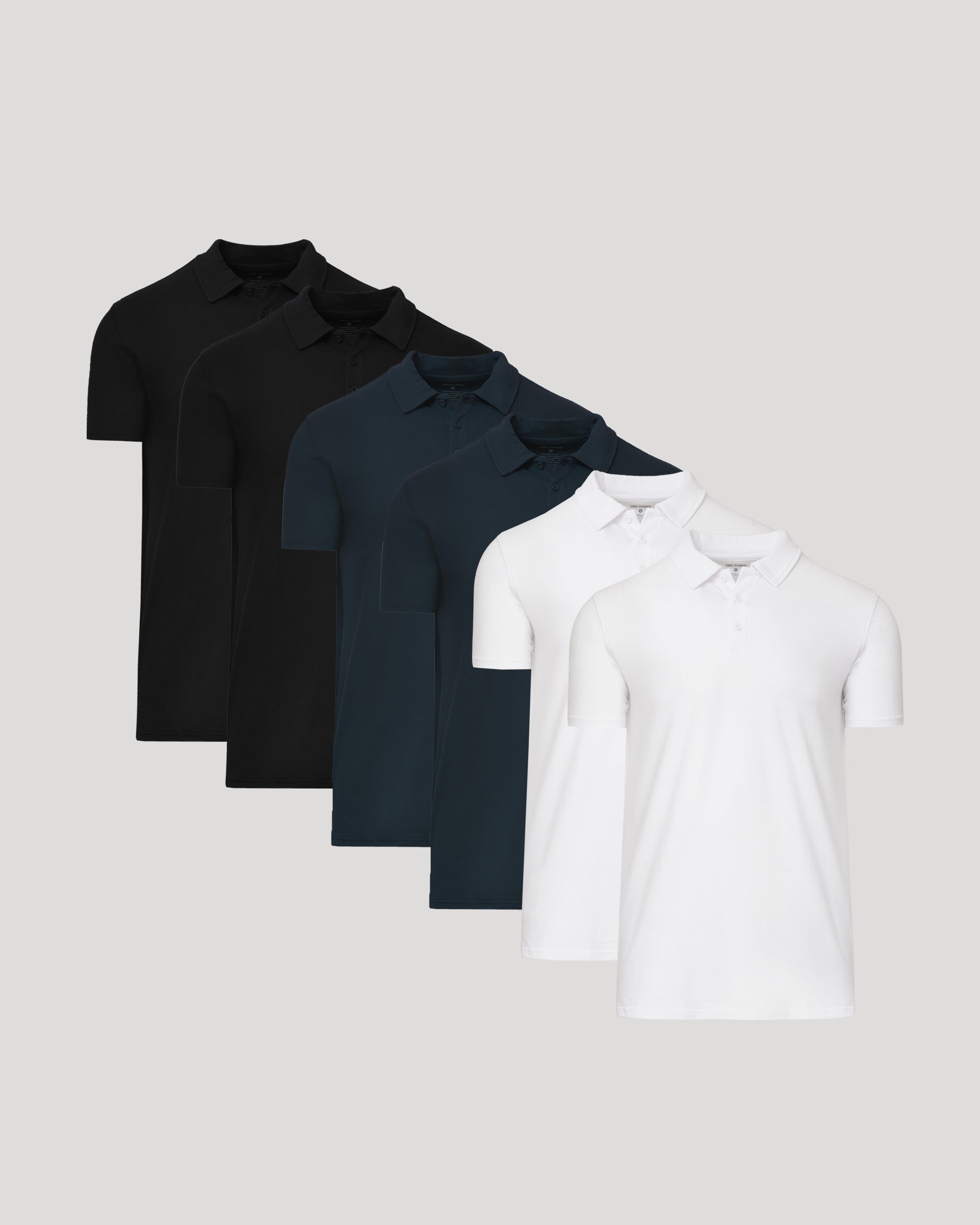 Standard Tall Short Sleeve Polo 6-Pack-VibeCloset
