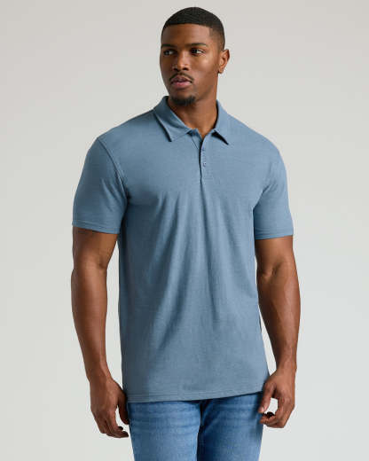 Full Rotation Short Sleeve Tall Polo 6-Pack-VibeCloset