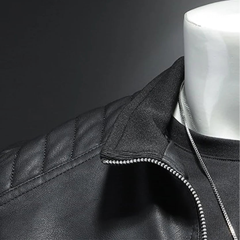 The Recon Renegade Leather Jacket-VibeCloset