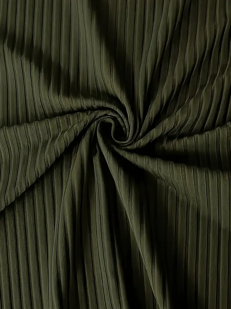 Men'S Summer Striped T-Shirt - Casual & Sporty, Slim Fit, High-Elasticity Ribbed Crew Neck Tee, Lightweight for Gym & Casual Attire