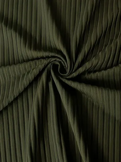 Men'S Summer Striped T-Shirt - Casual & Sporty, Slim Fit, High-Elasticity Ribbed Crew Neck Tee, Lightweight for Gym & Casual Attire