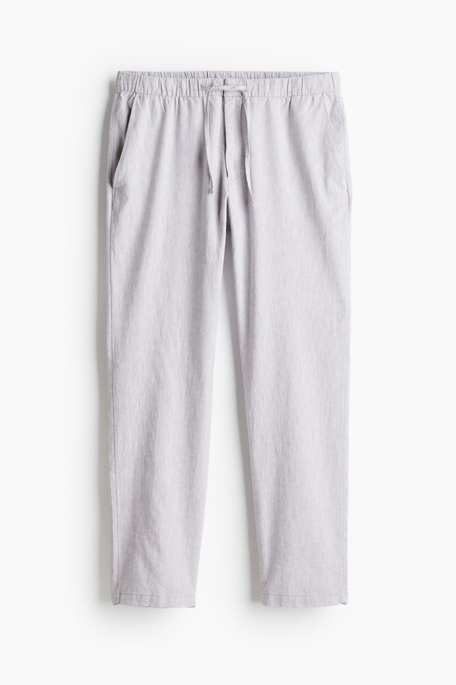 Old Money Linen Regular Classic Pants-VibeCloset