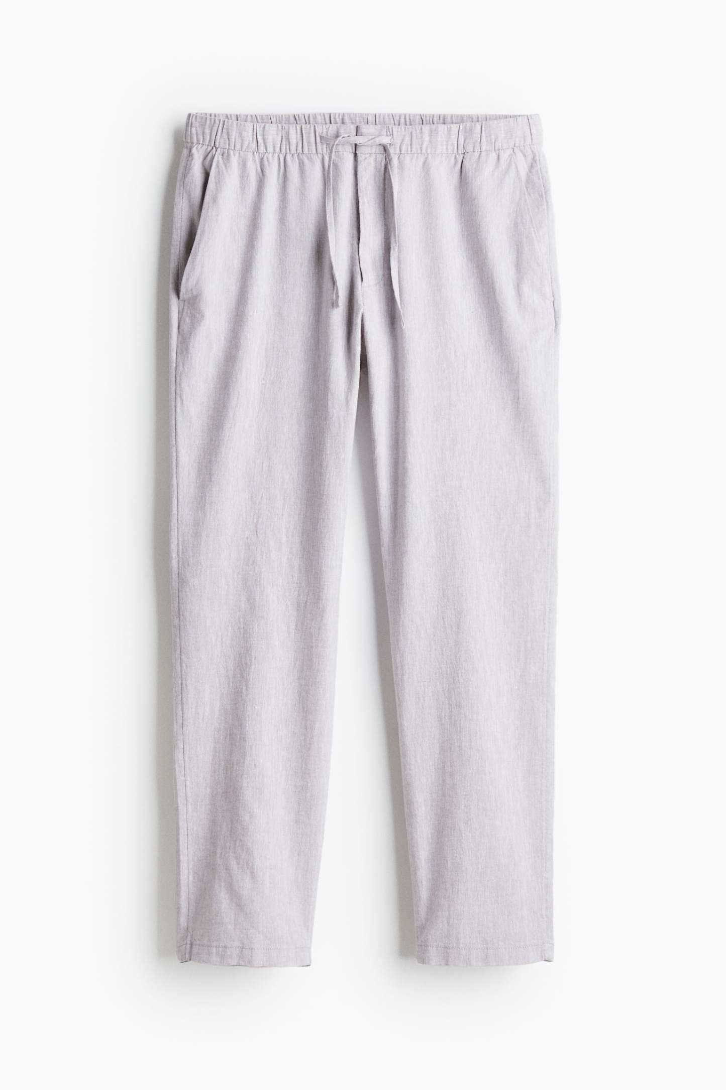 Old Money Linen Regular Classic Pants-VibeCloset