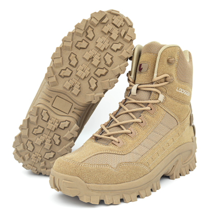 🔥2025 new waterproof multifunctional high-top hiking boots