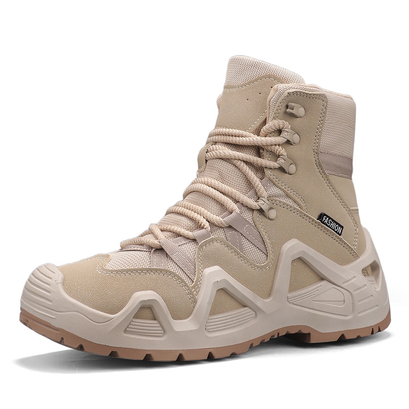 Waterproof, puncture-proof and smash-proof hiking boots