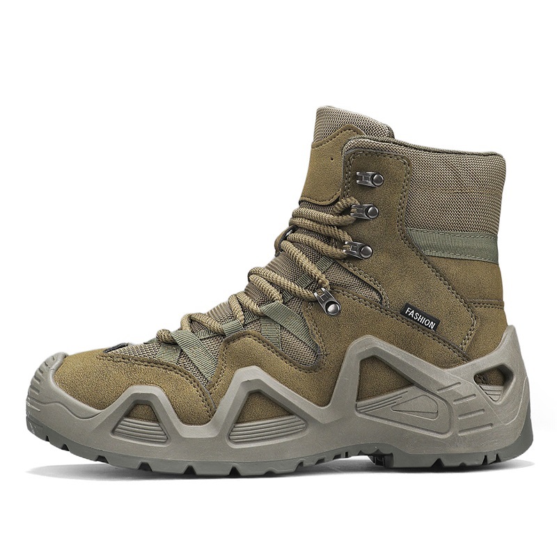 Waterproof, puncture-proof and smash-proof hiking boots