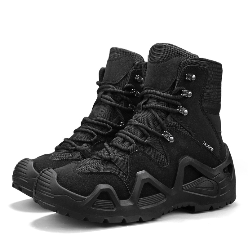 Waterproof, puncture-proof and smash-proof hiking boots