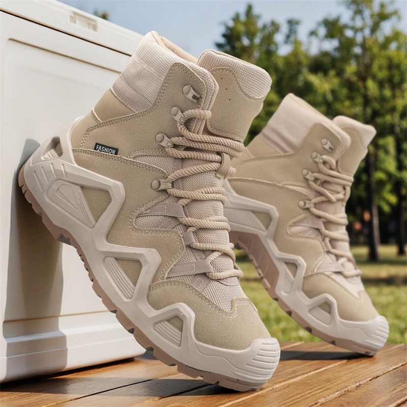 Waterproof, puncture-proof and smash-proof hiking boots