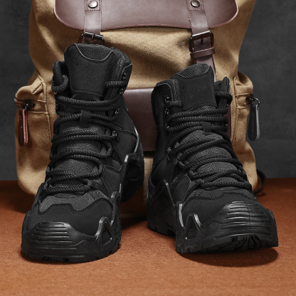 Waterproof, puncture-proof and smash-proof hiking boots