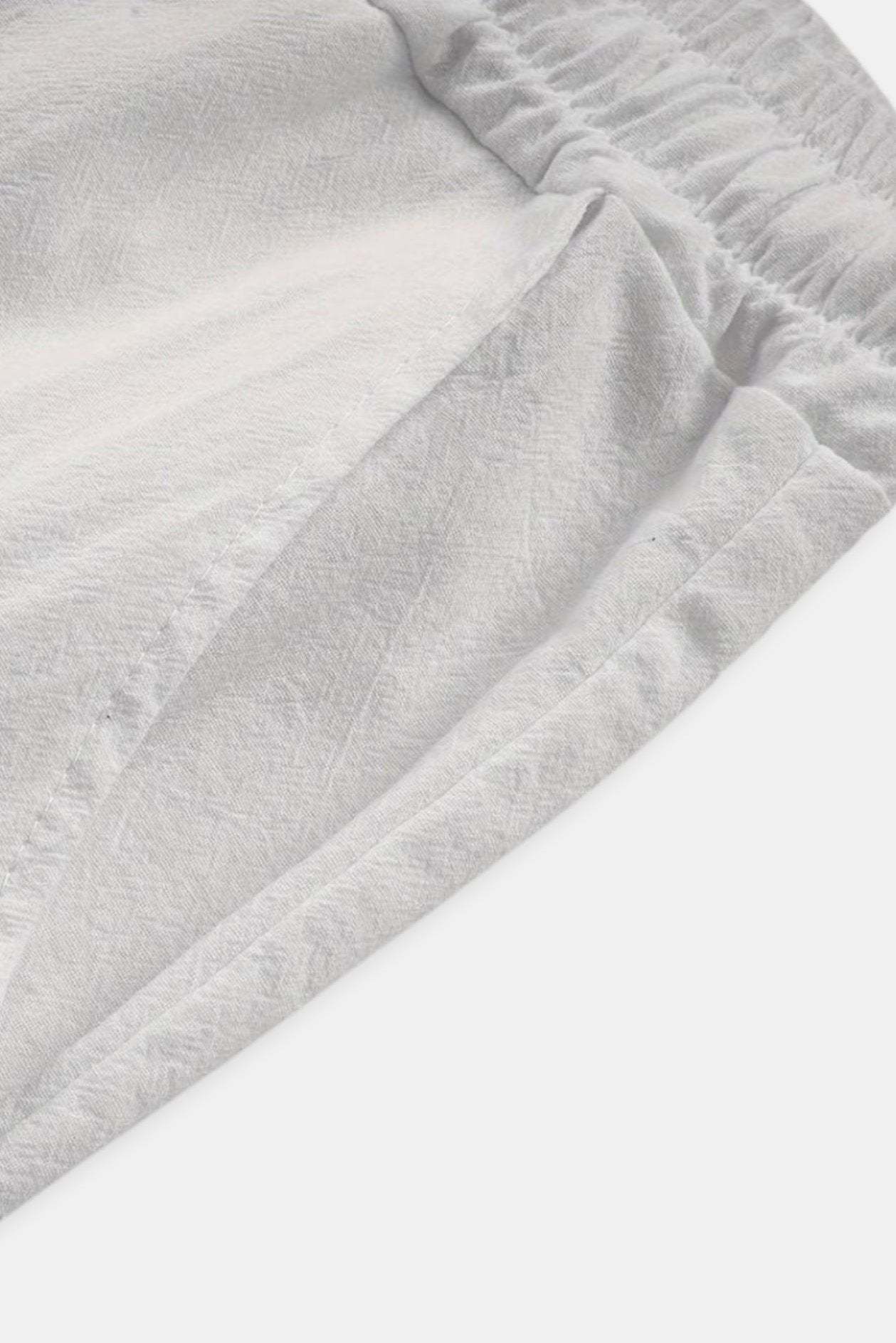 Old Money Lightweight Beach Cotton Linen Pants-VibeCloset