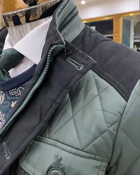 Quilted Multi-Pocket Padded Jacket-VibeCloset