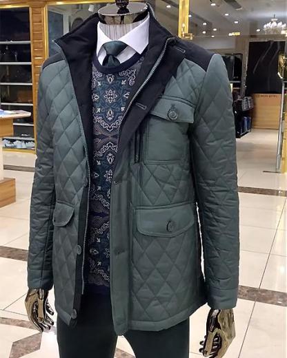 Quilted Multi-Pocket Padded Jacket-VibeCloset