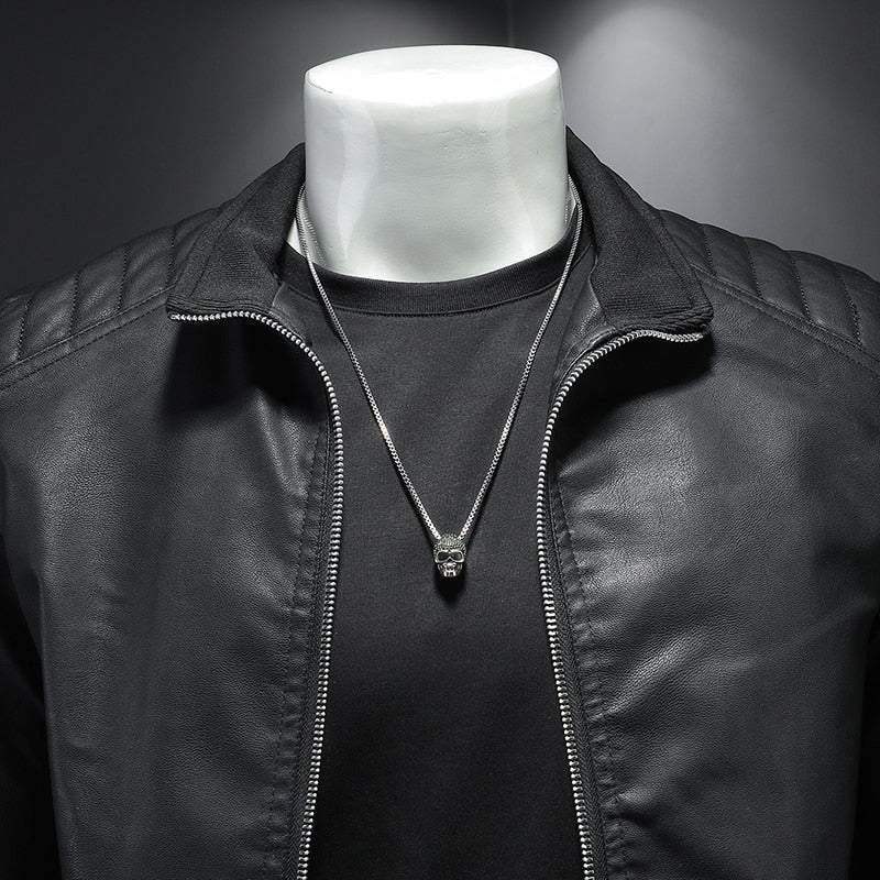 The Recon Renegade Leather Jacket-VibeCloset