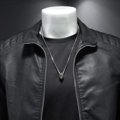 The Recon Renegade Leather Jacket-VibeCloset