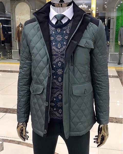 Quilted Multi-Pocket Padded Jacket-VibeCloset