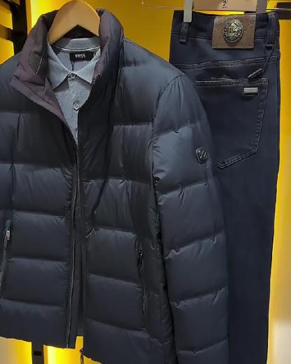 Stand Collar Warm Jacket-VibeCloset