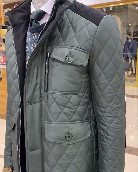 Quilted Multi-Pocket Padded Jacket-VibeCloset