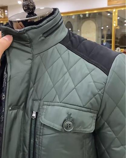 Quilted Multi-Pocket Padded Jacket-VibeCloset