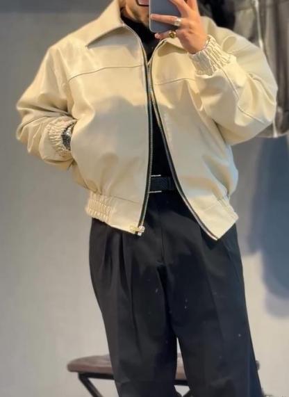 Men's Pop Leather Jacket-VibeCloset