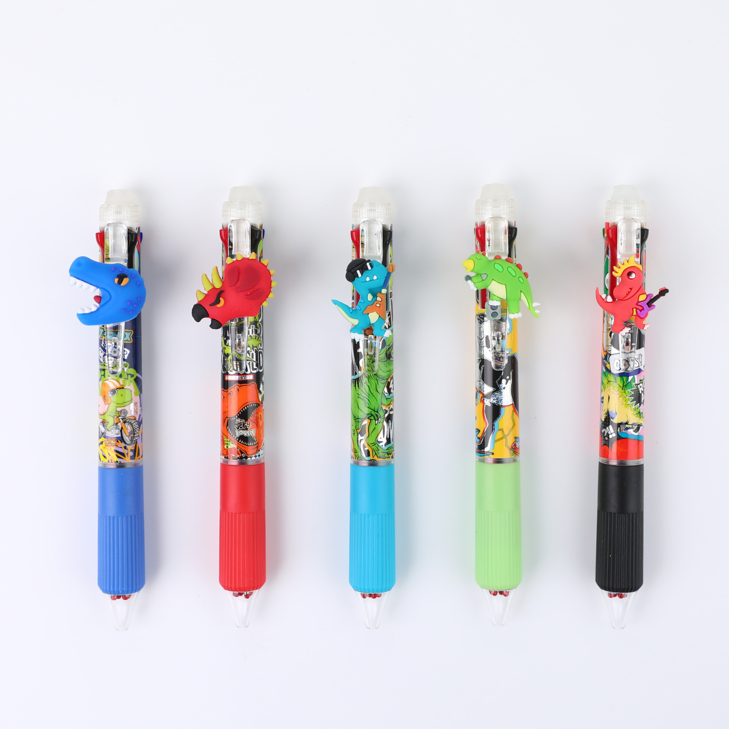 Erasable multicolor pen. 4 in 1