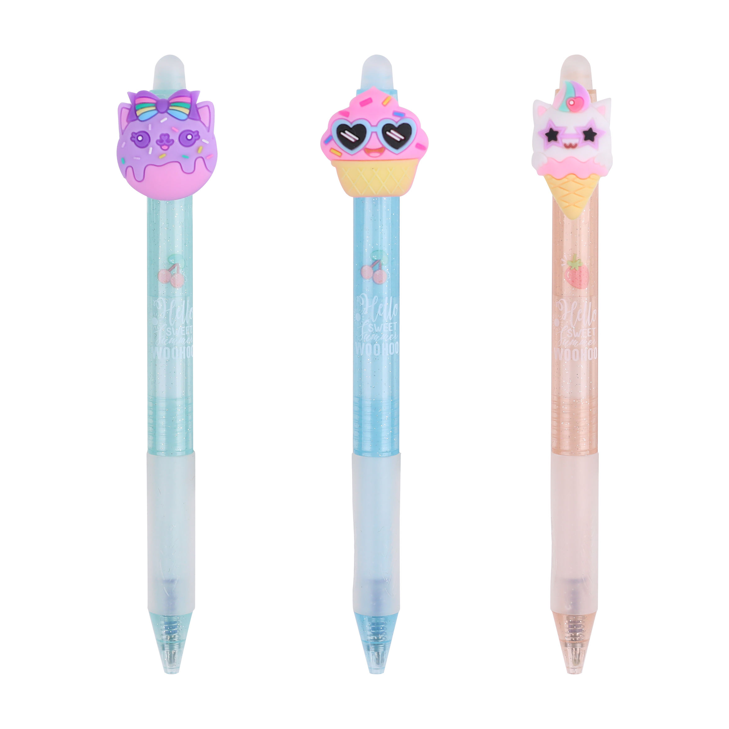 Erasable pen with grip-3