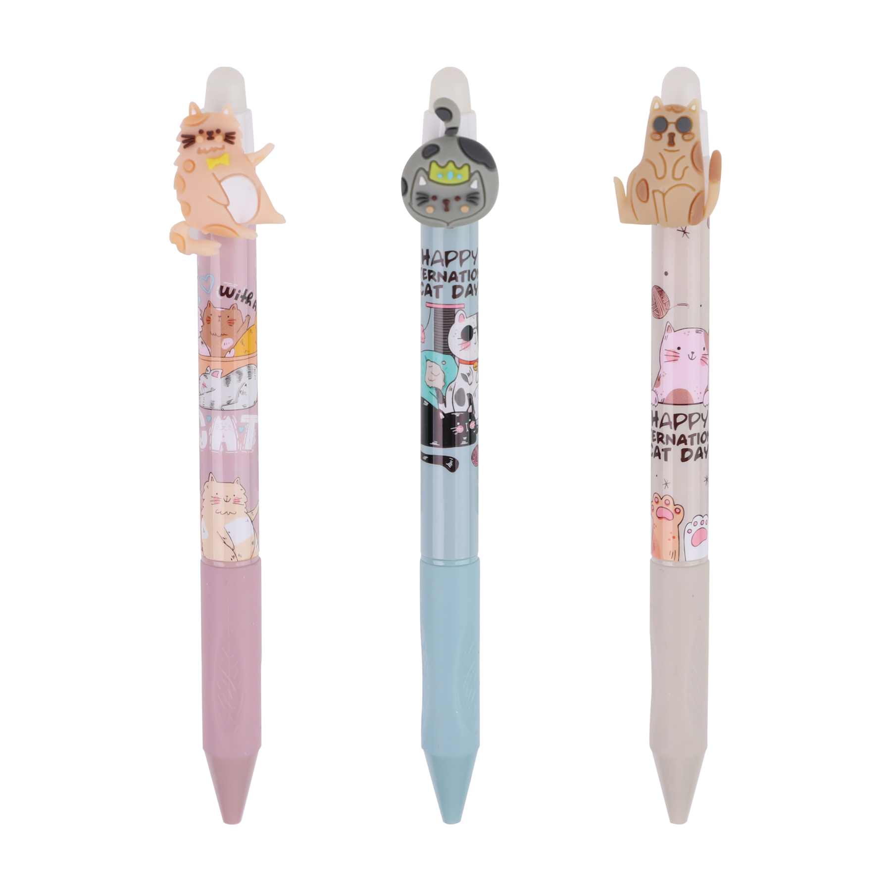 Erasable pen with grip 5