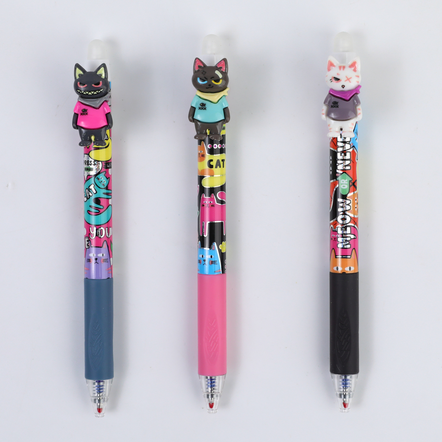 Erasable pen with grip 7