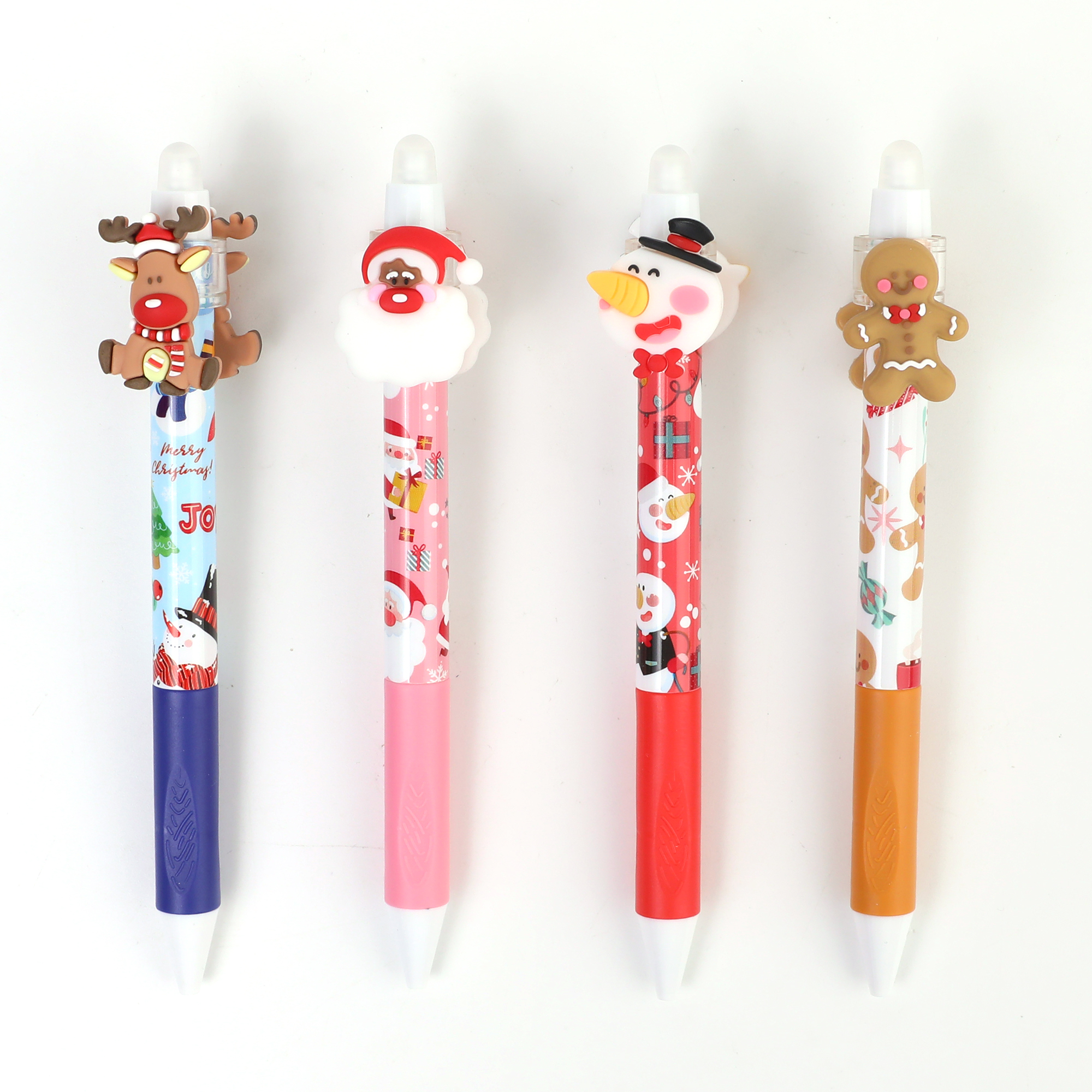 Erasable pen with grip 8