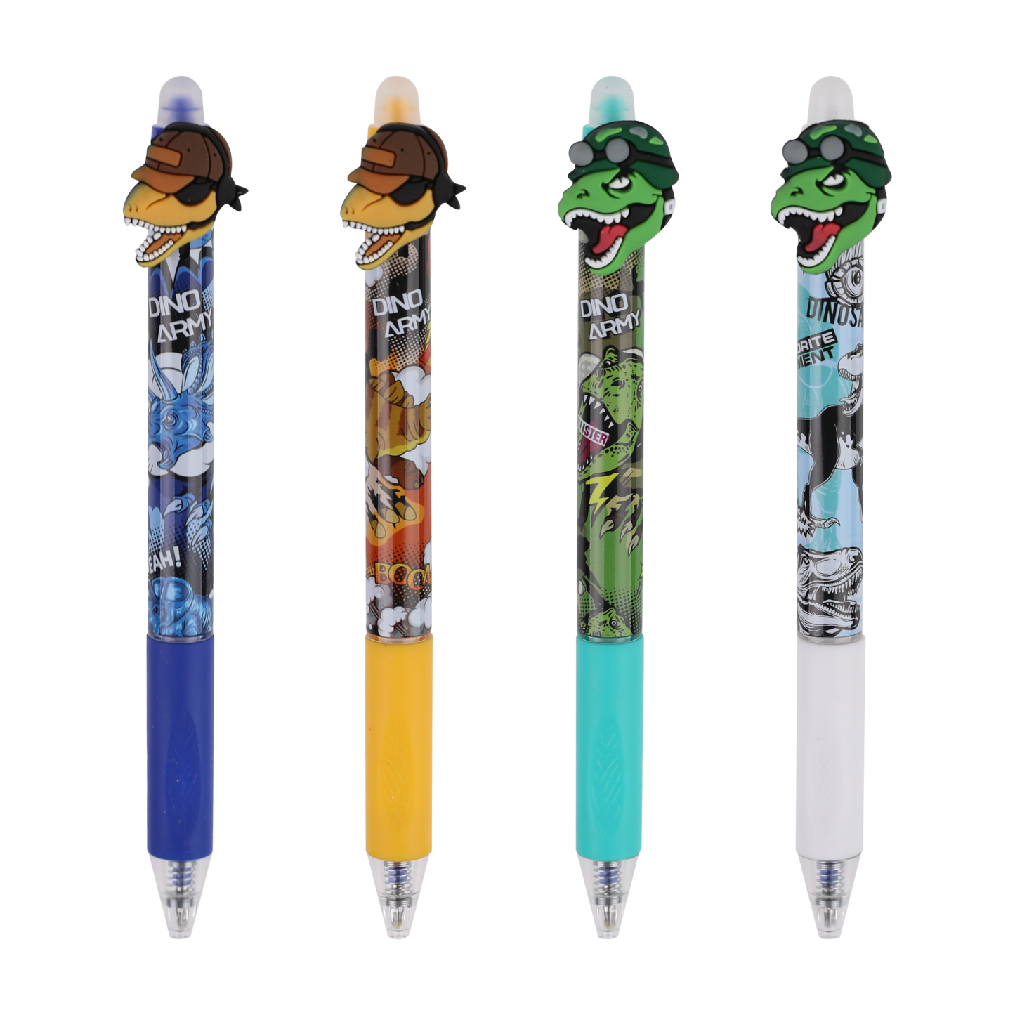 Erasable pen with grip 9