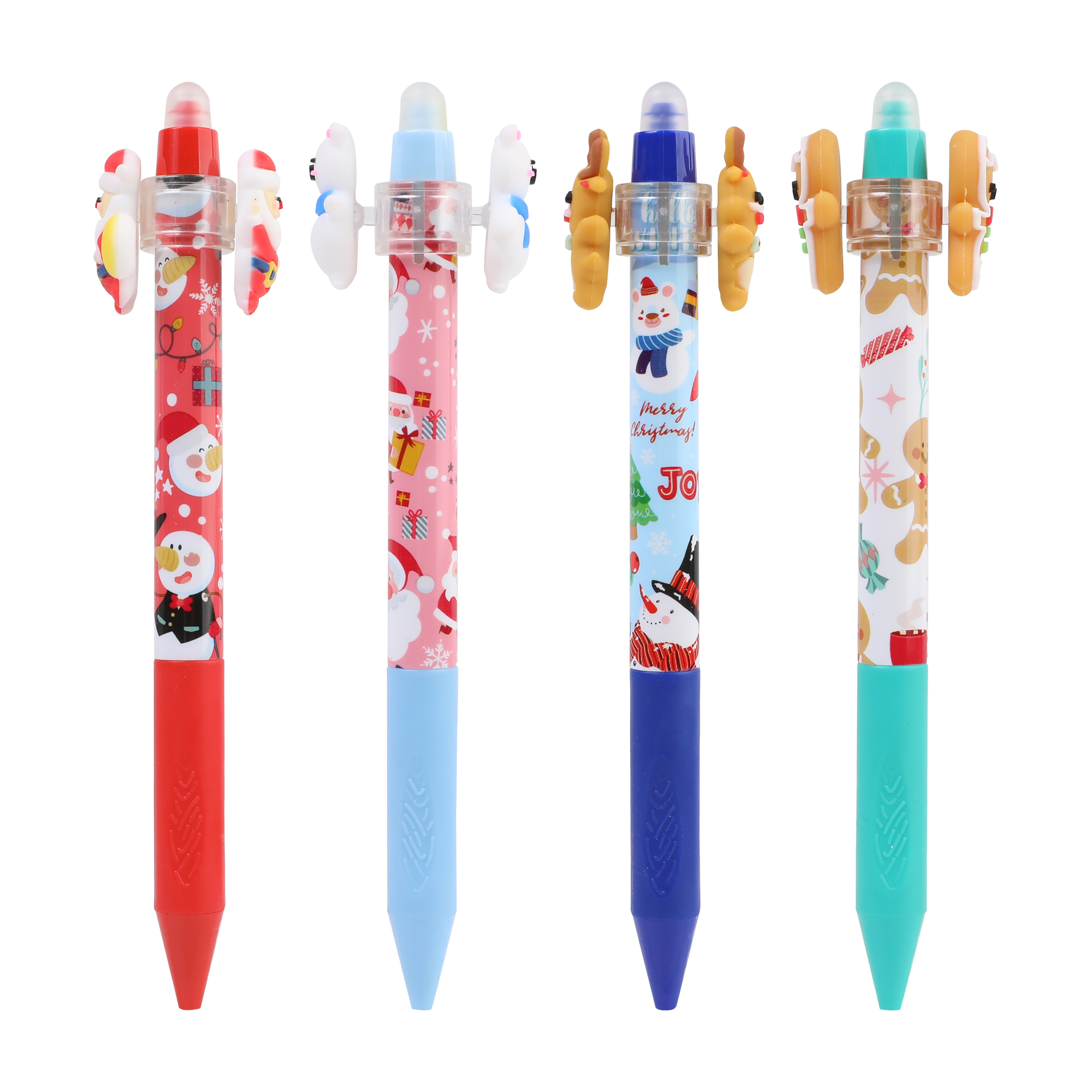 Spinning top erasable pen