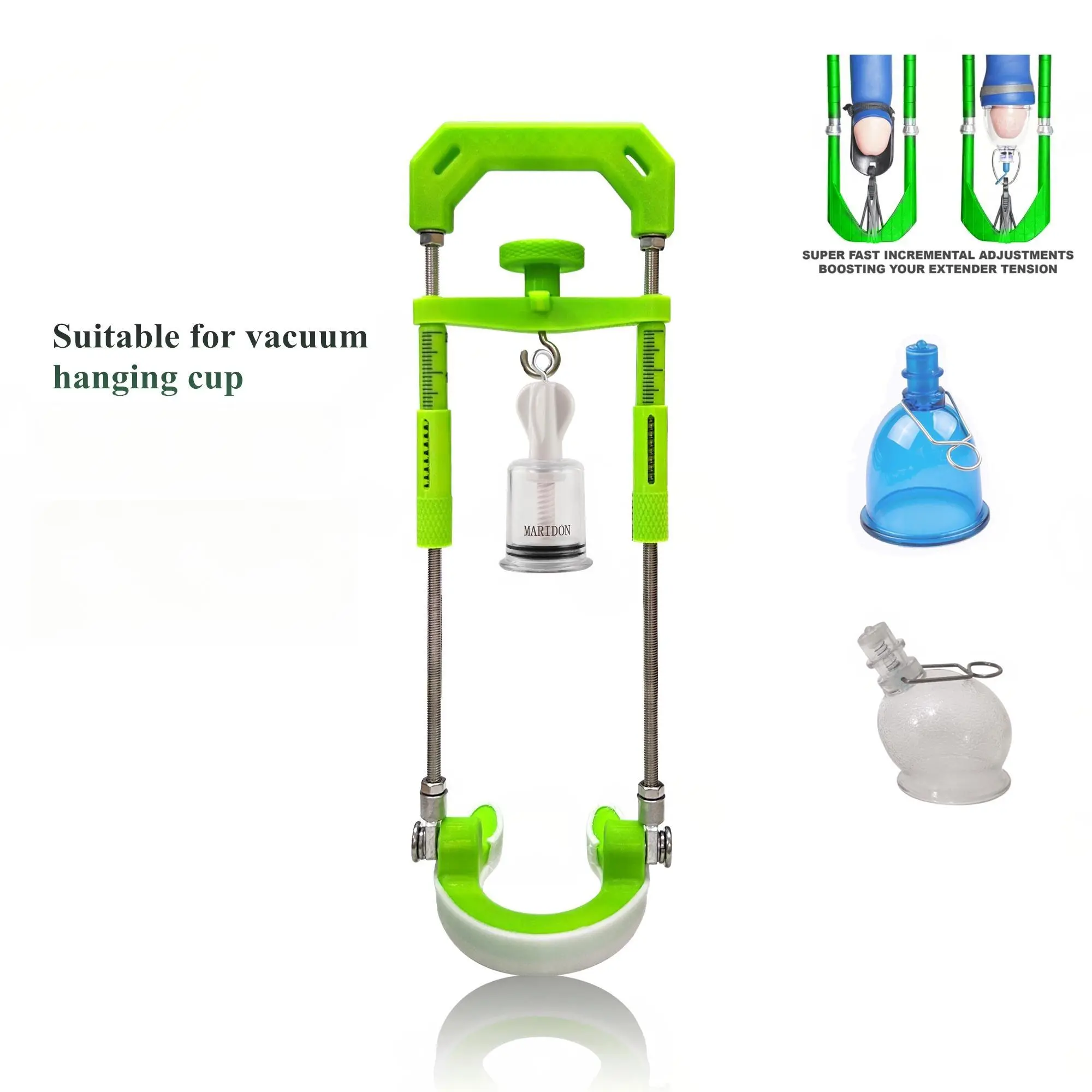 TOTALMAN Penis Vacuum Extender Stretcher Hanger Tension Hanging Enlarge System