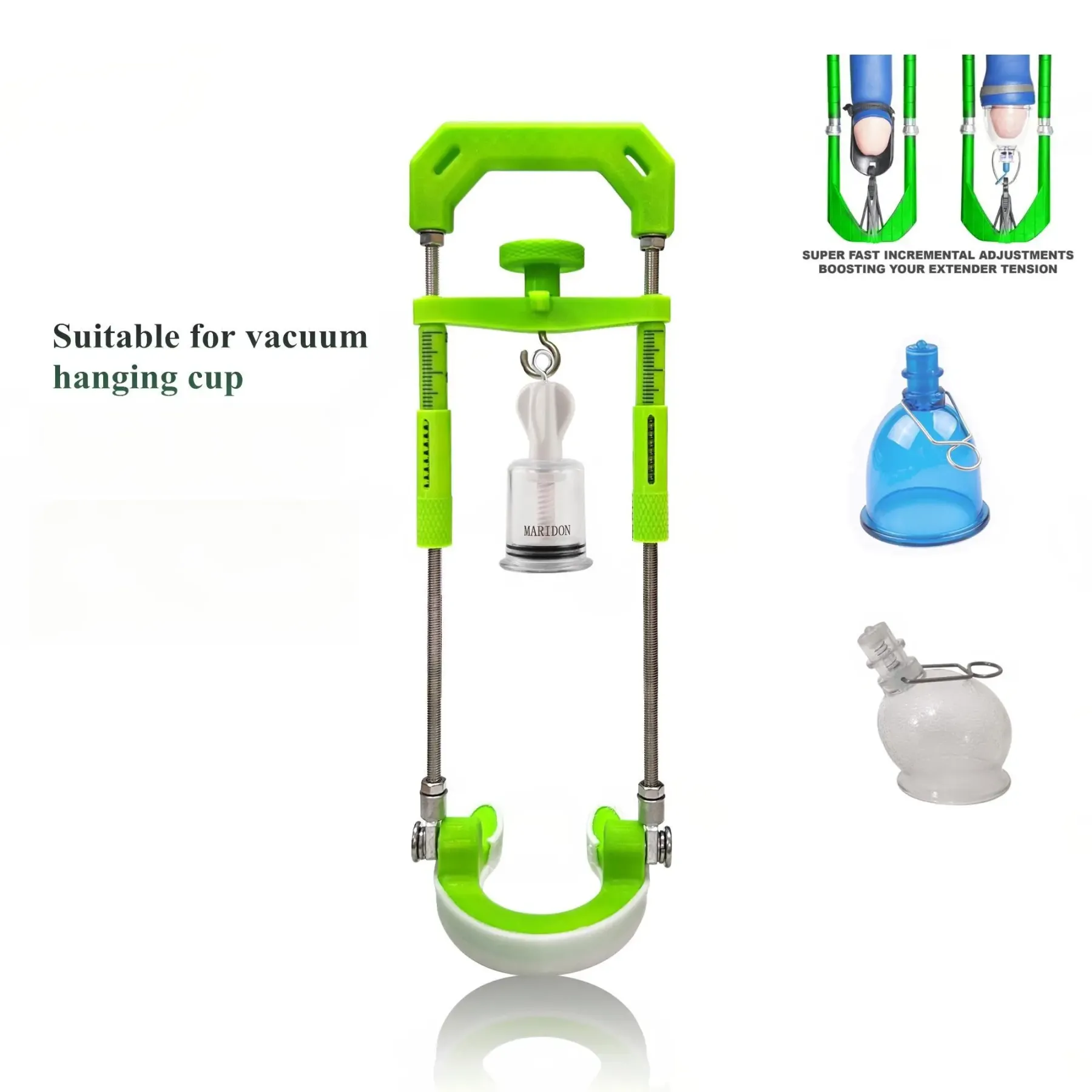 TOTALMAN Penis Vacuum Extender Stretcher Hanger Tension Hanging Enlarge System