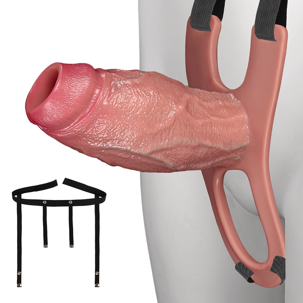 Dante 6.1" x 2.8" Wearable Realistic Open Tip Penis Sleeve