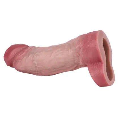 8.27"×2.36" Soft Thick Silicone Large Penis Sleeve