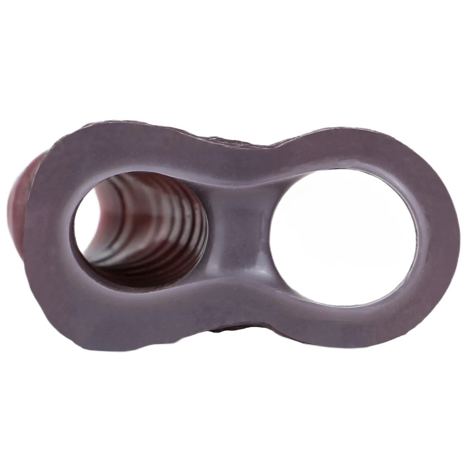 Colin 6.5” x 1..85” Realistic Soft Black Silicone Cock Girth Sleeve(S-XL)