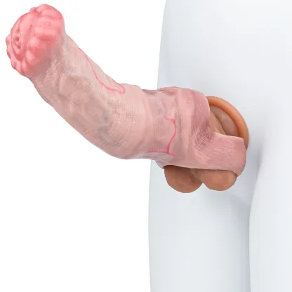 6.96" x 1.81" Flesh Horse Fantasy Cock Sleeve