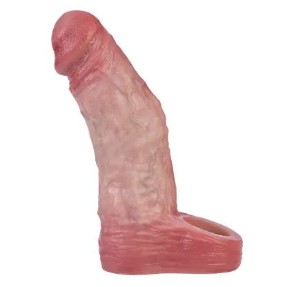6.57"×1.93"Realistic Thick Vibrating Penis Sleeve