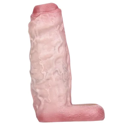 Aaron 5.59” x 1.88” Liquid Silicone Penis Girth Sleeve