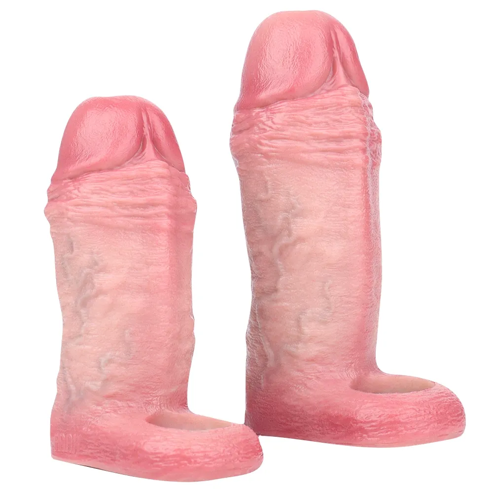 Geraint 5.66” x 1.81” Liquid Silicone Soft Penis Girth Sleeve