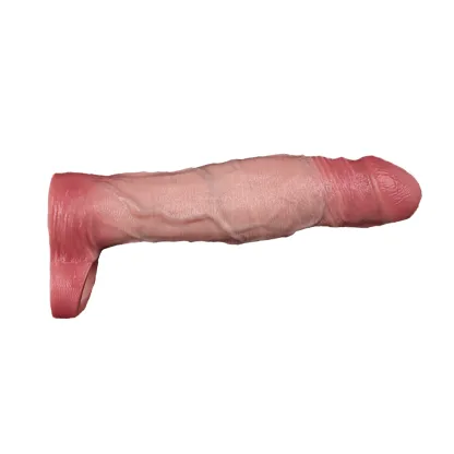 8.11"×1.77"Realistic Vibrating Big Cock Sleeve
