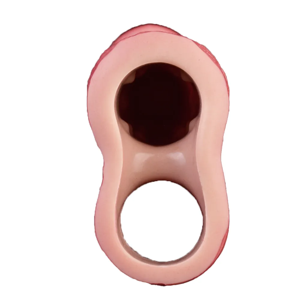 6.57"×1.93"Realistic Thick Vibrating Penis Sleeve