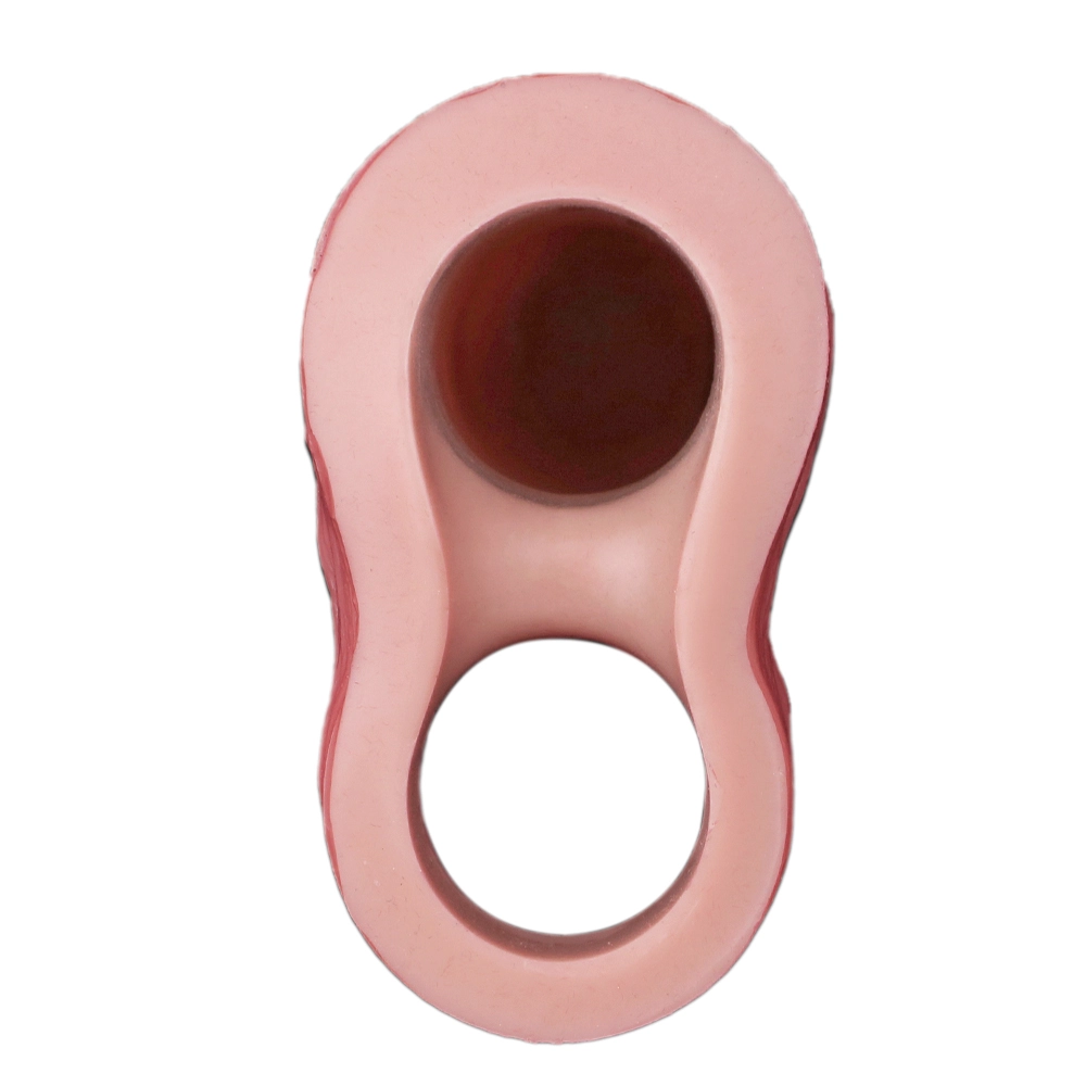 6.37"×1.92"Thick Realistic Soft Silicone Penis Sleeve Extender
