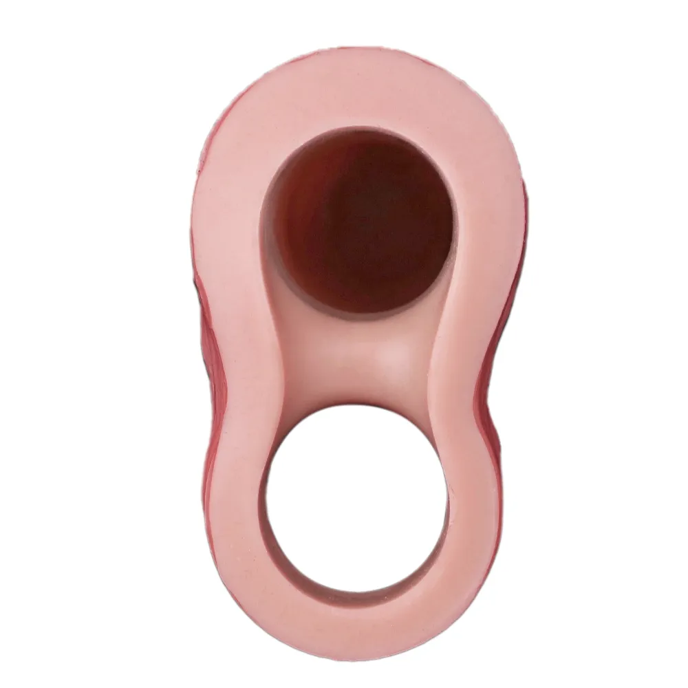 6.37"×1.92"Thick Realistic Soft Silicone Penis Sleeve Extender