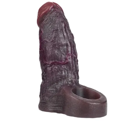 Brandon 6.42” x 1.89” Soft Realistic Penis Sleeve（US in stock）