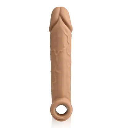 Edgar 8.53” x 1.65” Soft Realistic Huge Cock Extension Sleeve